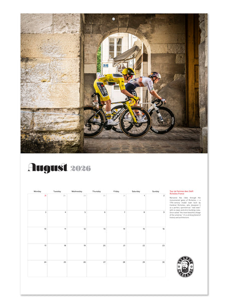 Road Cycling Calendar 2026
