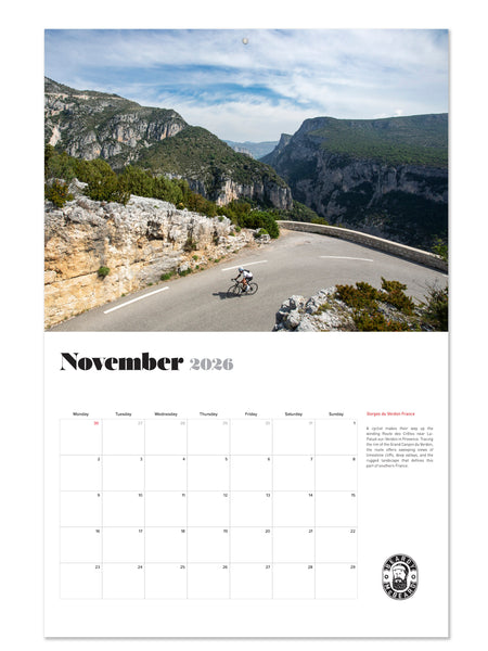 Road Cycling Calendar 2026