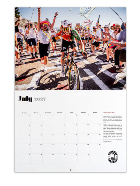 Road Cycling Calendar 2027