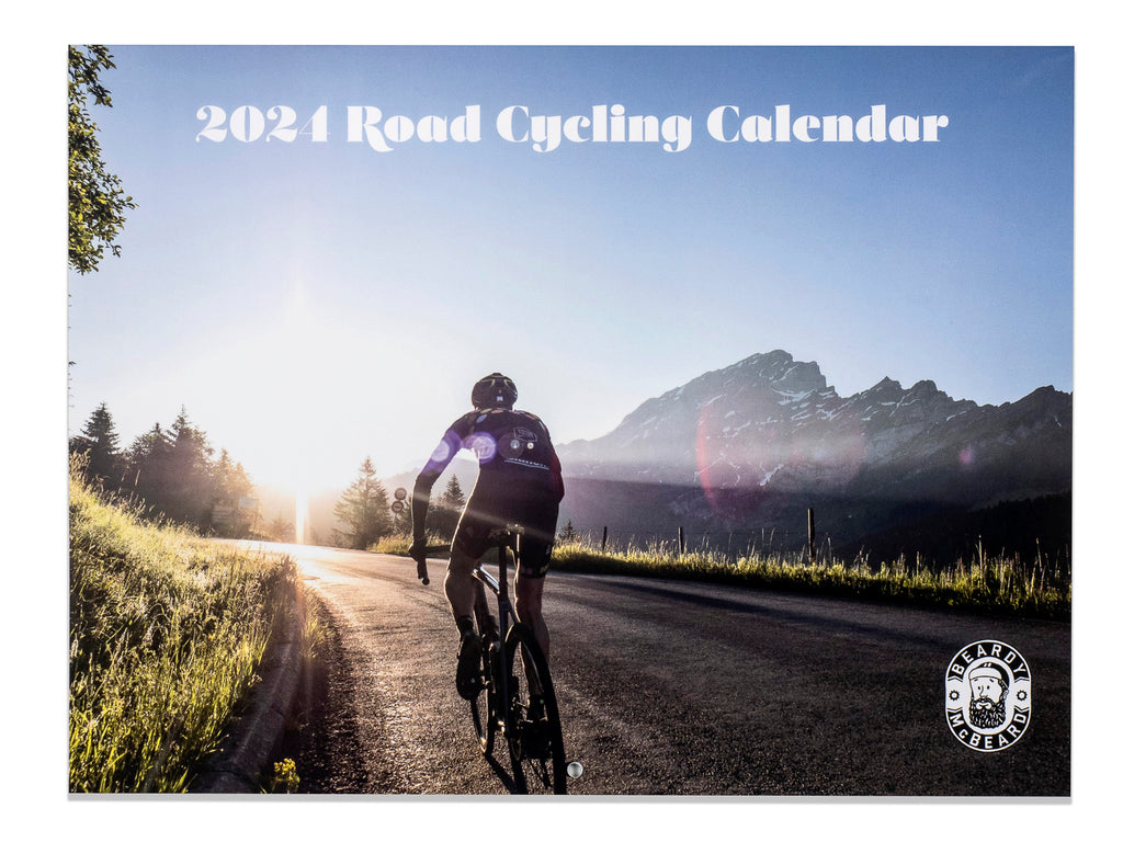 Road Cycling Calendar 2025 Beardy McBeard
