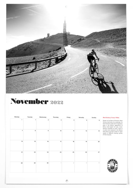 Road Cycling Calendar 2022