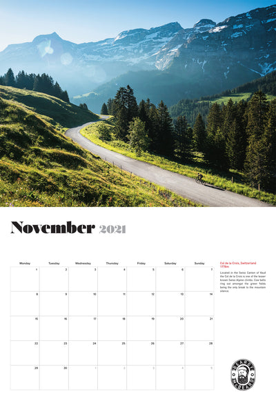 Road Cycling Calendar 2021