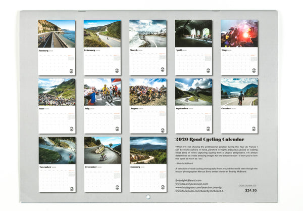 Road Cycling Calendar 2020