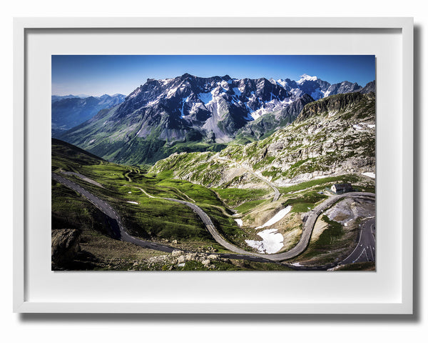 Beardy Classics Print 1 - Col du Galibier