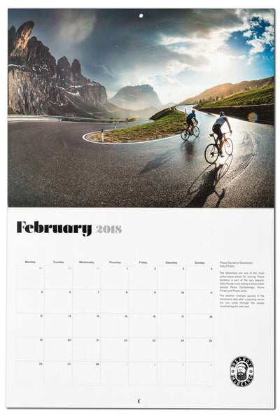 Road Cycling Calendar 2018