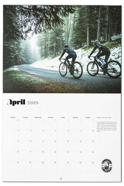 Road Cycling Calendar 2018