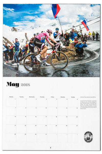 Road Cycling Calendar 2018