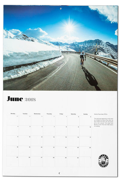 Road Cycling Calendar 2018