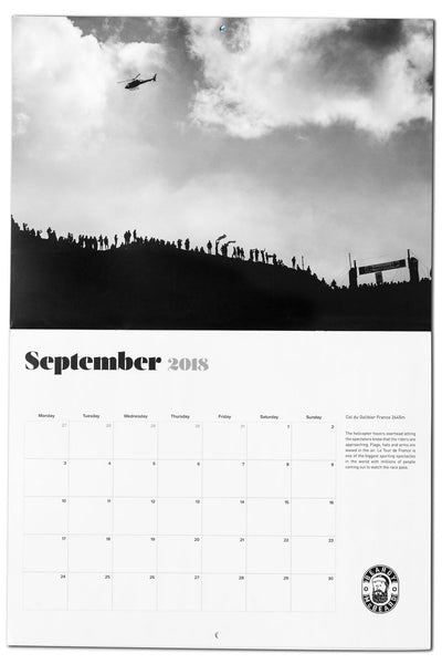 Road Cycling Calendar 2018