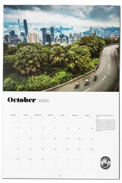 Road Cycling Calendar 2018