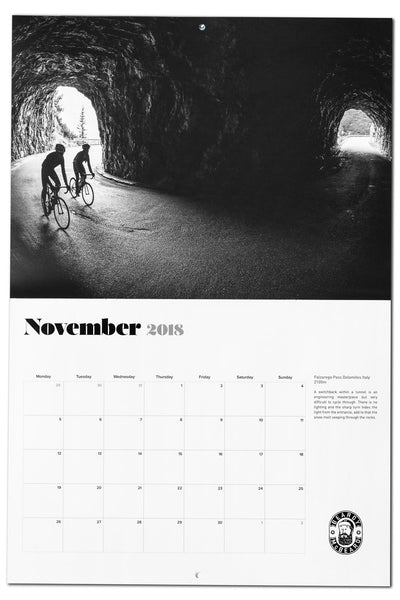 Road Cycling Calendar 2018