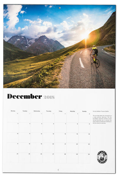 Road Cycling Calendar 2018