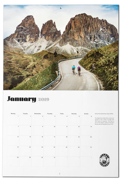 Road Cycling Calendar 2018